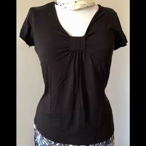 Carole Little black short sleeve top